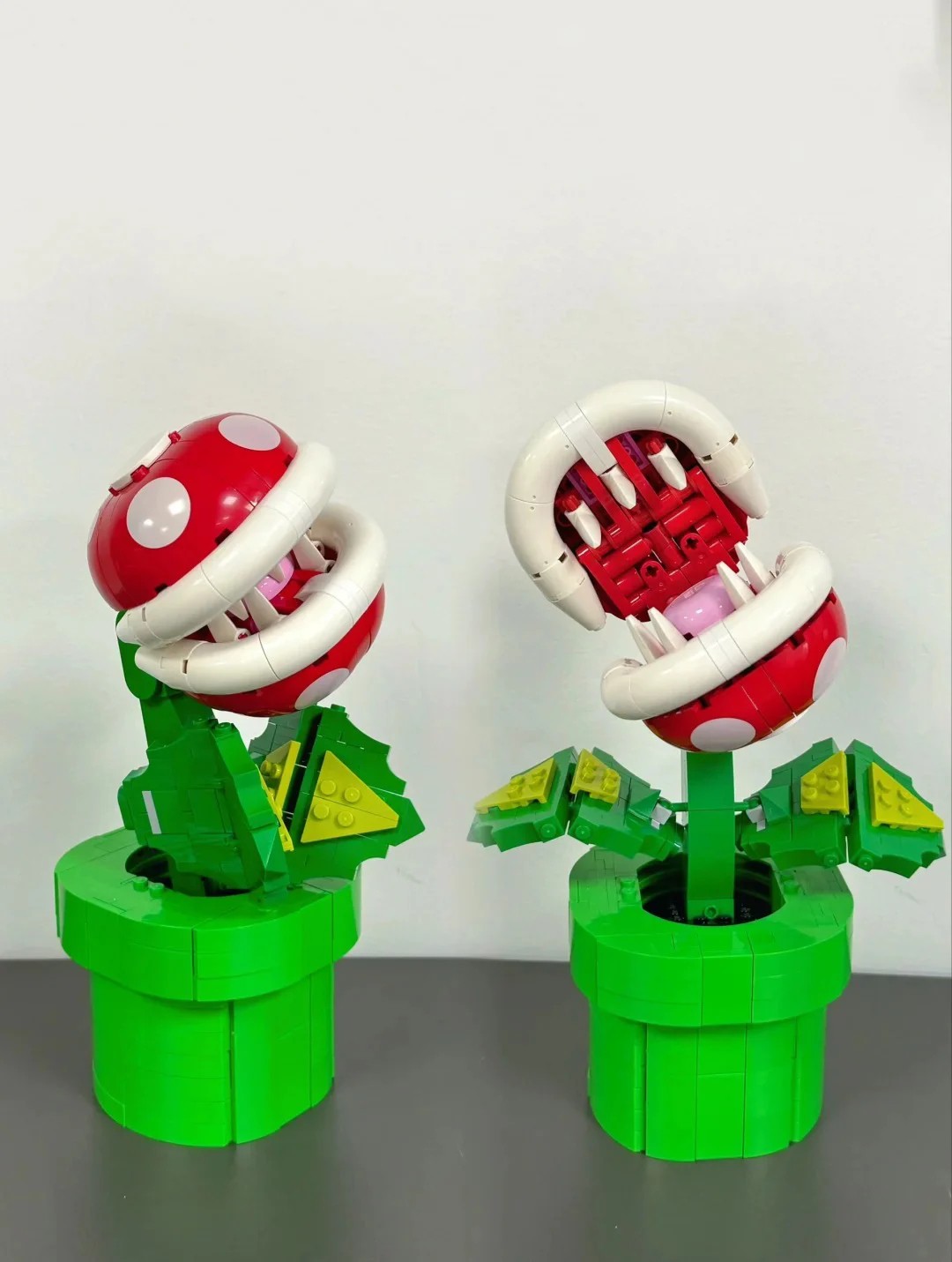 New Piranha Plant Set Building Blocks Game Model – Home Decoration Assembling Toy