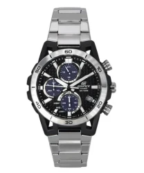 Casio Edifice Sospensione Analog Chronograph Stainless Steel Grey Dial Solar Powered EQS-960D-1AV 100M Men's Watch