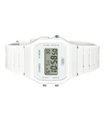 Casio Pop Digital Bio-Based White Resin Strap Quartz F-91WB-7A 100M Unisex Watch