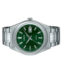 Casio Standard Analog Stainless Steel Green Dial Quartz MTP-B180D-3AV Men's Watch
