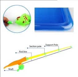 Children's Fishing Toy Pool Set, Baby Magnetic Fishing
