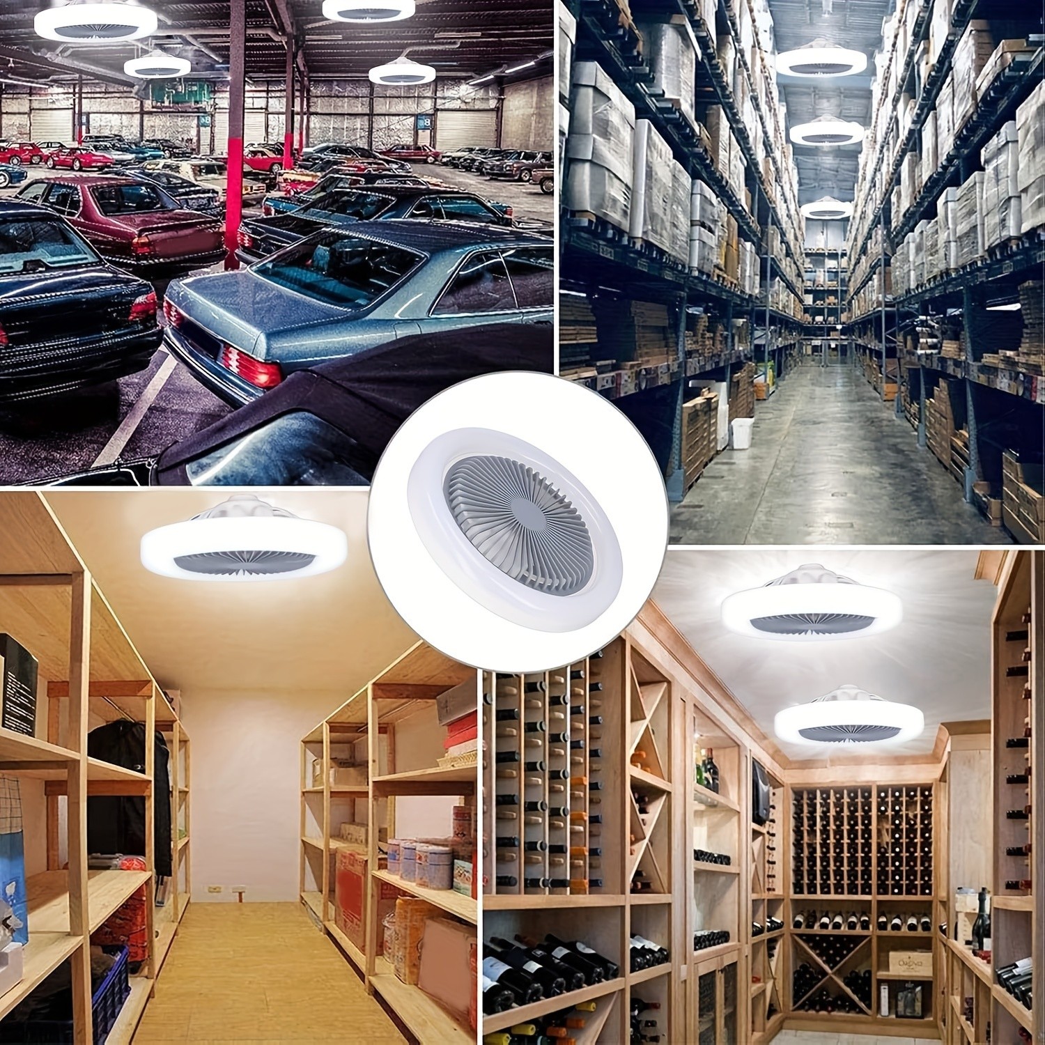 Socket Light and Remote Control – Adjustable Wind Speed Mode Bulb, Screw-In Socket Light, Easy to Install Adjustable Wind Speed Mini Pendant Light, Suitable for Bedrooms, Kitchens, Living Rooms - E27 Base