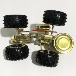 Stirling Engine Miniature Model External Combustion Power Car