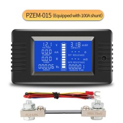 Battery Monitor Current Power Meter 100A Shunt