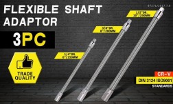 HORUSDY 3-Piece Flexible Socket Extension Bars Shaft Set