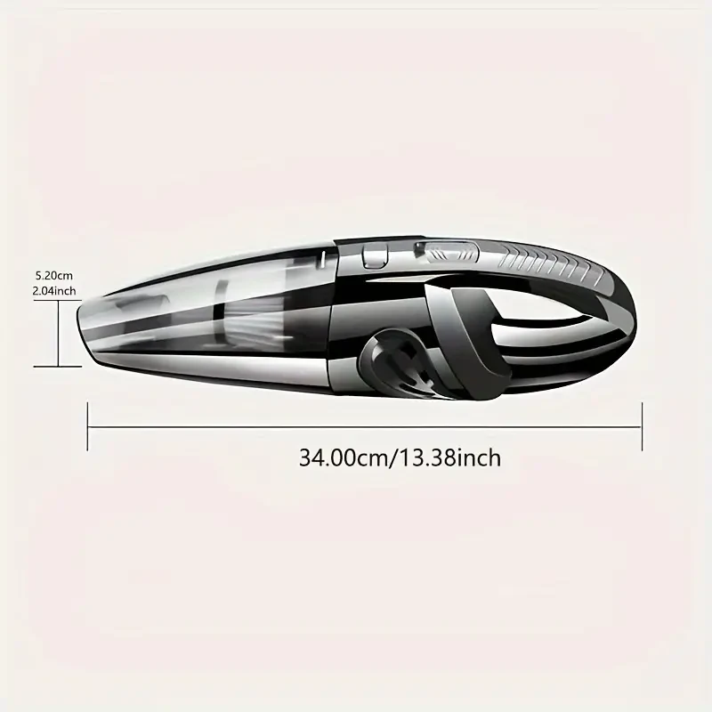High-Suction Cordless Vacuum Cleaner for Home & Car Cleaning