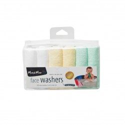 Face Cloths 6 Pack | Pastel Colours