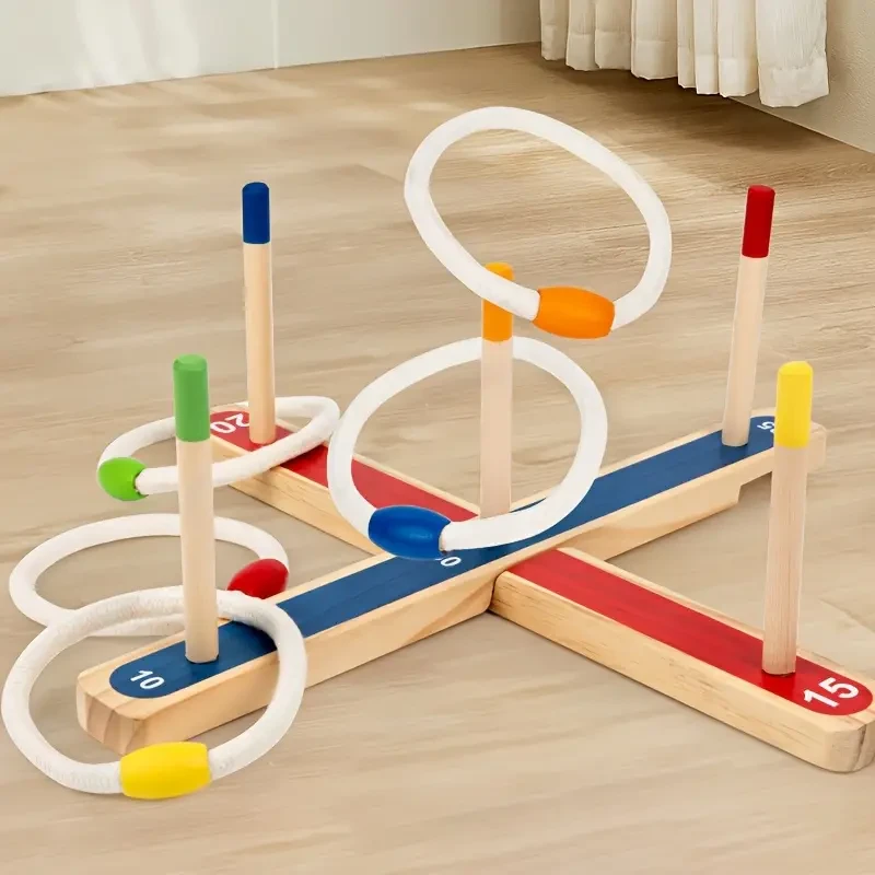 Wooden Cornhole Game Set