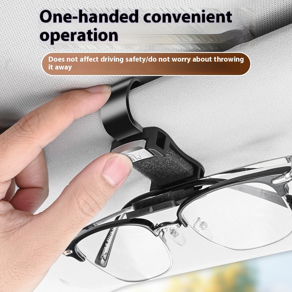 Car multifunctional glasses clip