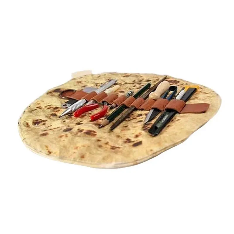 Simulation burritos pencil case