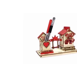 Creative DIY pen holder model