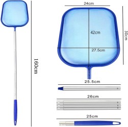 Swimming Pool Leaf Skimmer Net Pole