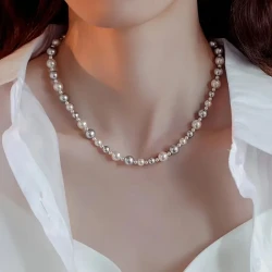 Women's Elegant Freshwater Pearl Necklace