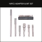 HORUSDY Socket Adapter Hex Shank Magnetic Extension Screw Driver Bits