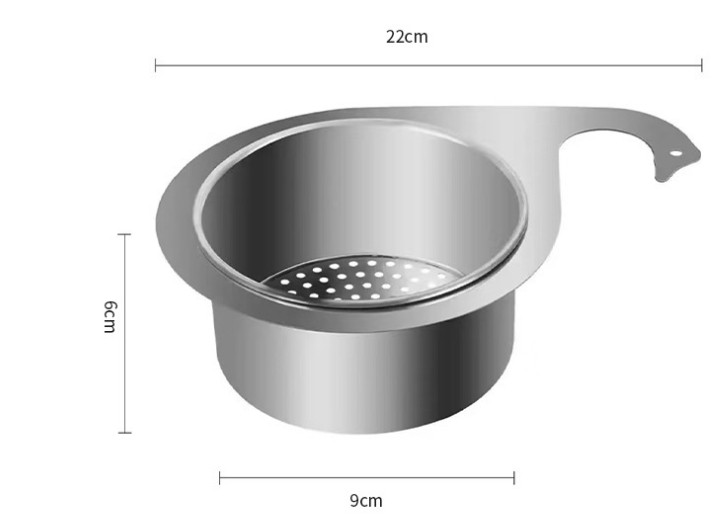 Stainless Steel Swan Sink Strainer Basket