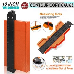 10" Contour Gauge Duplicator with Lock Carpentry Tool Precise Measure