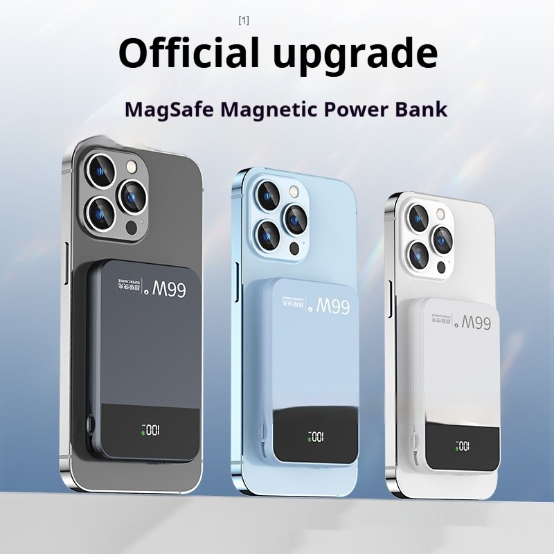 Magsafe Magnetic Wireless With Cable 66W Super Fast Charge Power Bank
