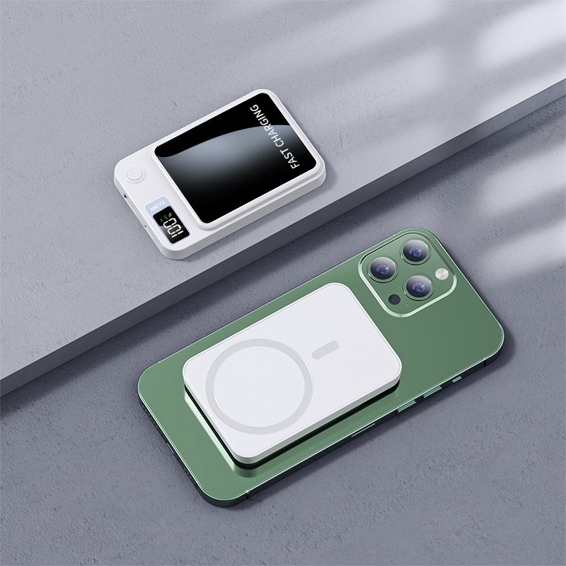 Magnetic Magsafe Wireless Super Fast Charge Mobile Power Supply