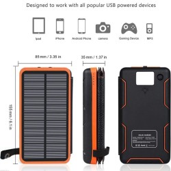Outdoor Portable Waterproof Folding Solar Charging Group