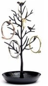 Jewellery Stand Organiser Tree Bird Ring Earring Necklace Holder