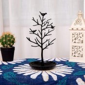 Jewellery Stand Organiser Tree Bird Ring Earring Necklace Holder
