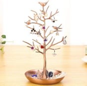 Jewellery Stand Organiser Tree Bird Ring Earring Necklace Holder