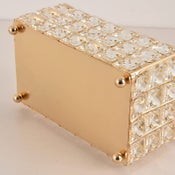 Crystal Tissue Box Jewellery Napkin Holder