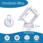 3D Floating Display Case Coin Ornament Frame Jewellery Storage Box