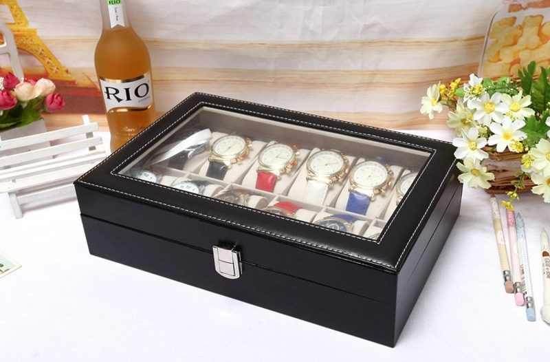 Watch Display Box 12 Slots