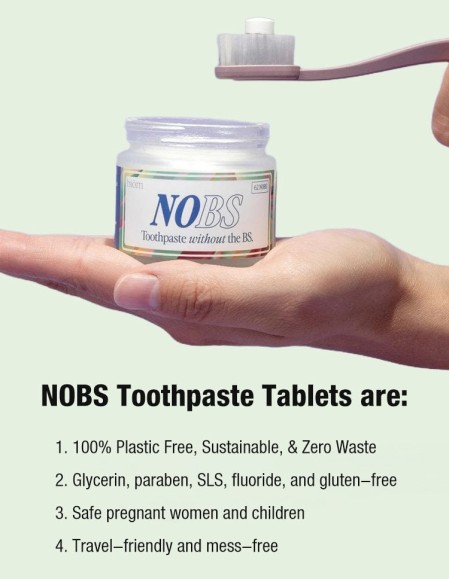 NOBS Toothpaste Tablets | Toothpaste Tablets NZ