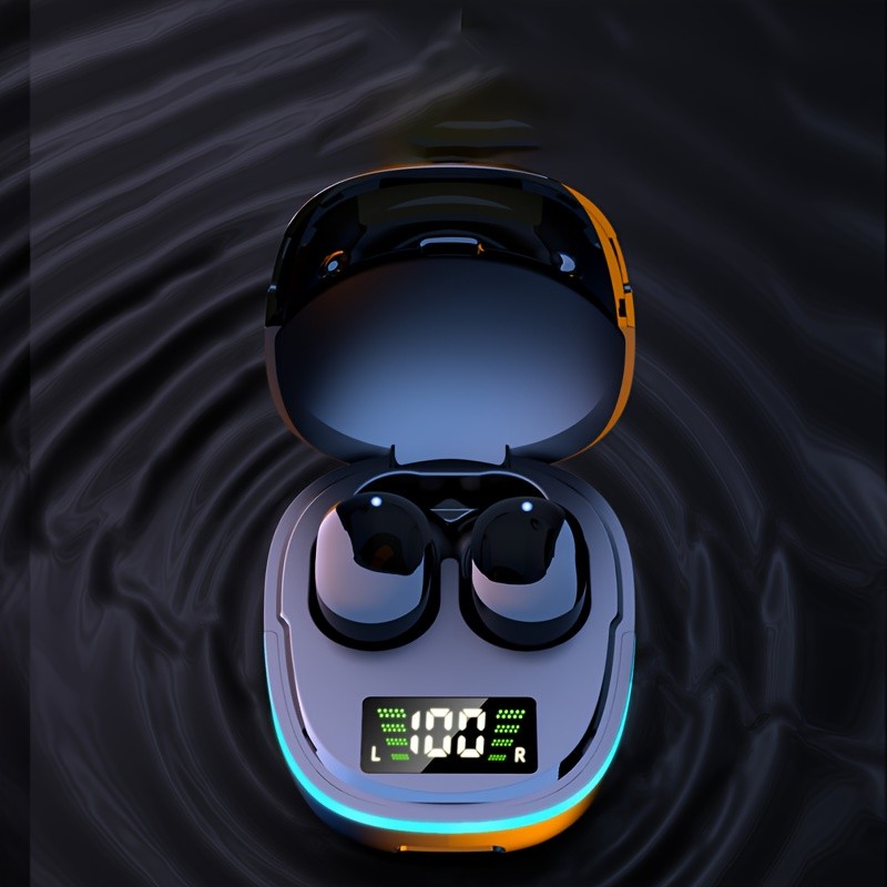 2024 New Wireless Earphones Headphones with LED Display – Touch In-Ear TWS Wireless Earbuds, Sports Music Game Headset for iOS/Android