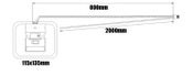 AM FM Loop Antenna for Stereo Audio Receiver System