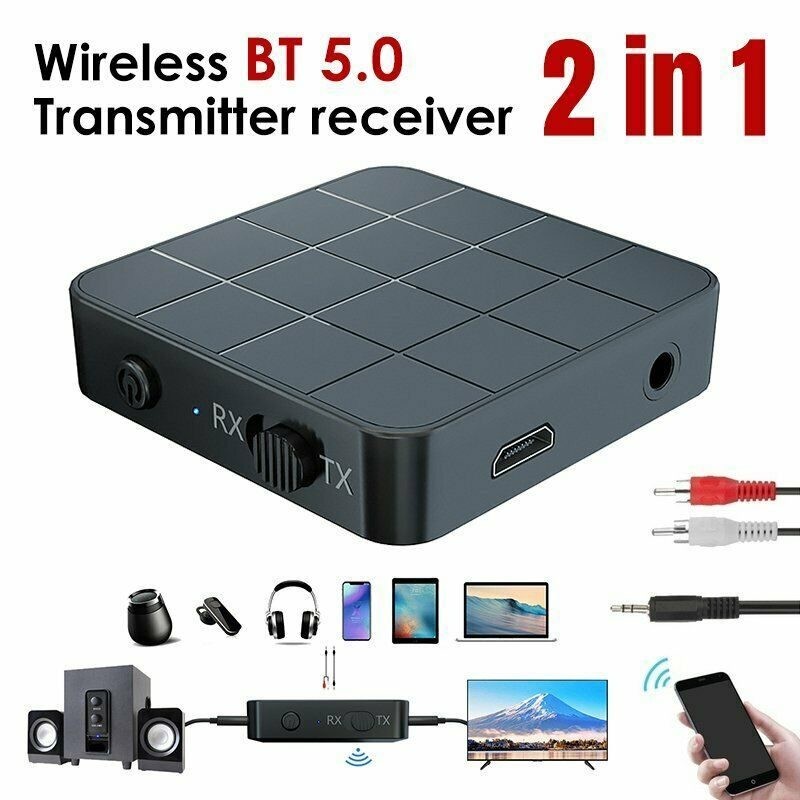 Bluetooth Transmitter Receiver Wireless Audio