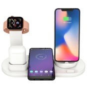 Wireless Charging Dock Station 4 in 1 iPhone AirPod Apple Watch Charger