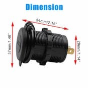 Dual USB Car Charger Socket Power Adapter