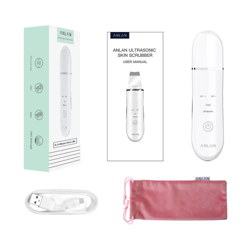 Ultrasonic Skin Scrubber Deep Face Cleaning Machine