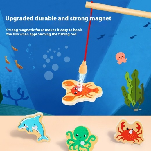 Children's Magnetic Fishing Toys 1-3 Years Old