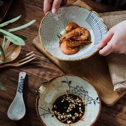 Ceramic Hot Pot Dipping Small Bowl Commercial Tableware