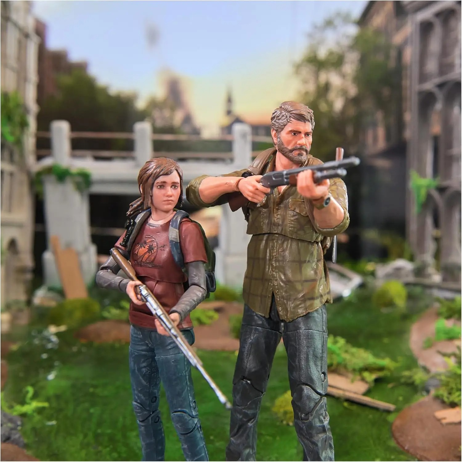 PlayStation Spin Master Toys - The Last of Us Joel and Ellie 6” Action Figure 2-Pack