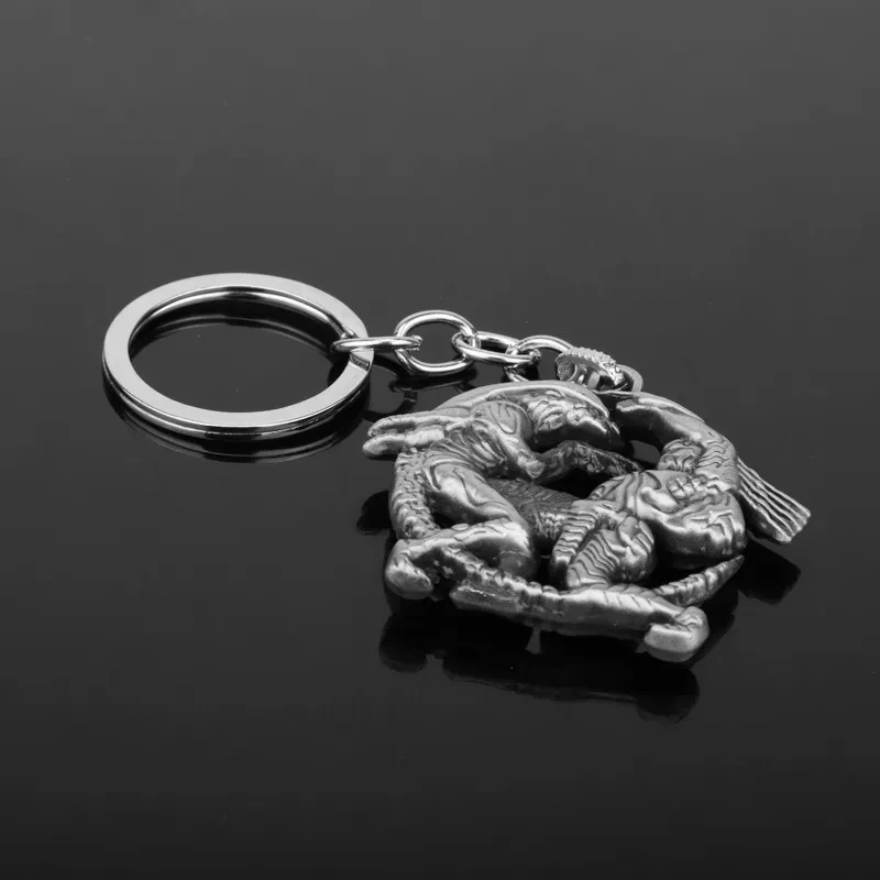 European And American Metal Vintage Keychain Pendant