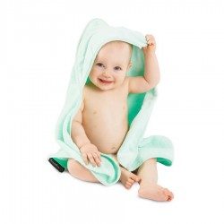 Baby Hooded Bath Towel | Mint