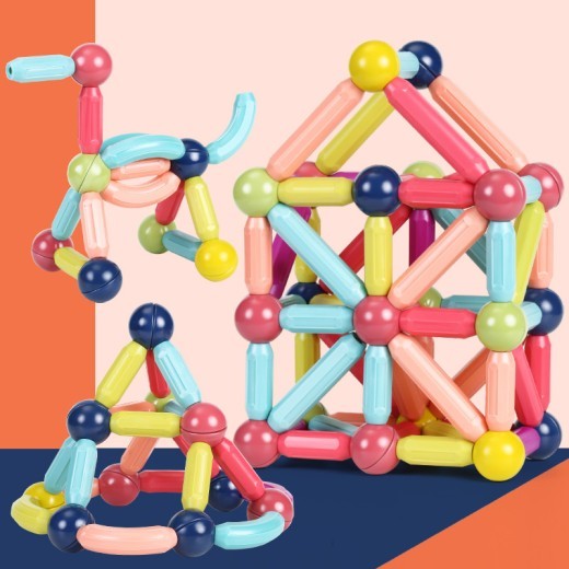 Young Children Education Assembling Magnetic Building Blocks Toy