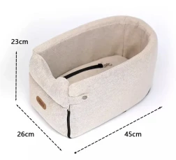Car Central Dog Car Seat Bed Portable Dog Carrier For Small Dogs And Cats Safety Travel Bag Accessories Pet Products