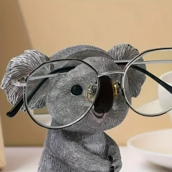 1pc Adorable Koala Resin Glasses Holder