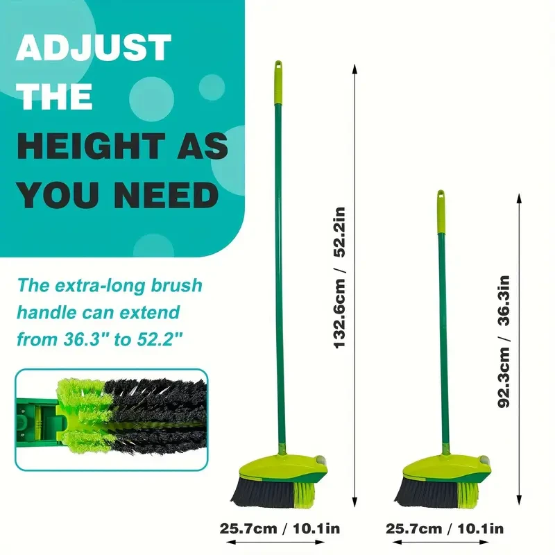 2-in-1 Smart Broom – Battery Powered with Rotating Power Brush