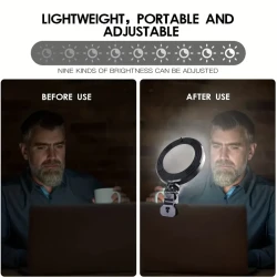 1pc ZOMEI LED Ring Light for Video Conferencing