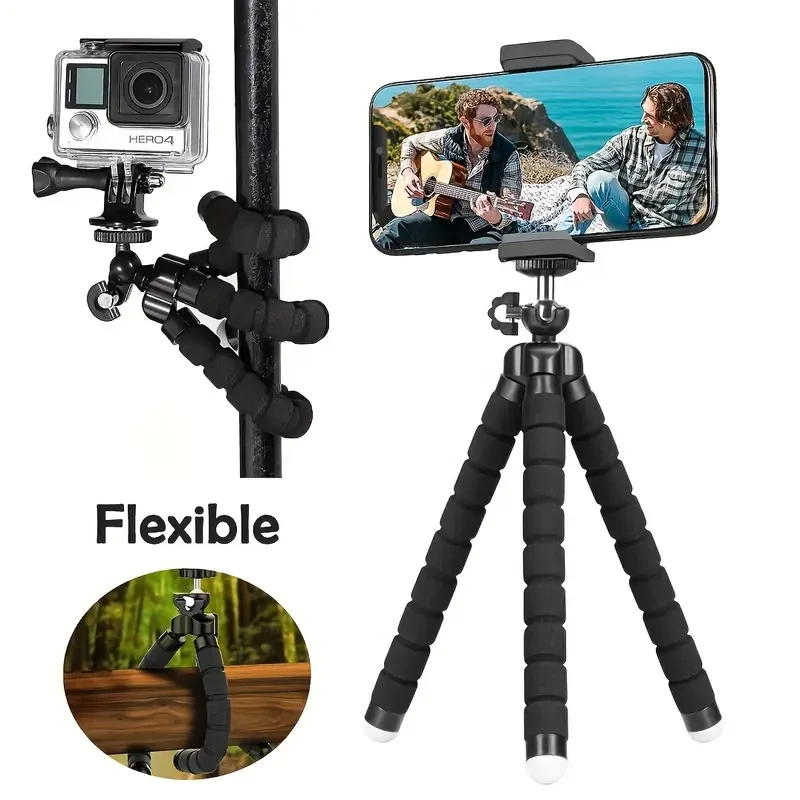 Flexible Mini Phone 360° Rotating Tripod