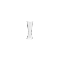 Japanese Jigger Polycarbonate 30/60ml 12pk - Tru-Pour