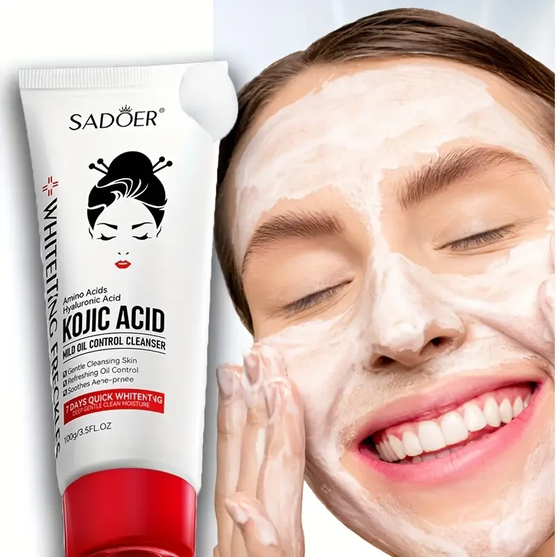 SADŌER Kojic Acid Whitening Facial Cleanser Gel