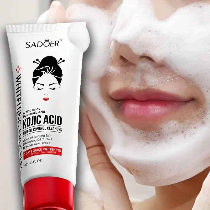 SADŌER Kojic Acid Whitening Facial Cleanser Gel